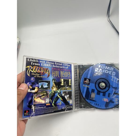 Tomb Raider III: Adventures Of Lara Croft For PlayStation 1 PS1 - Complete - Picture 6 of 7
